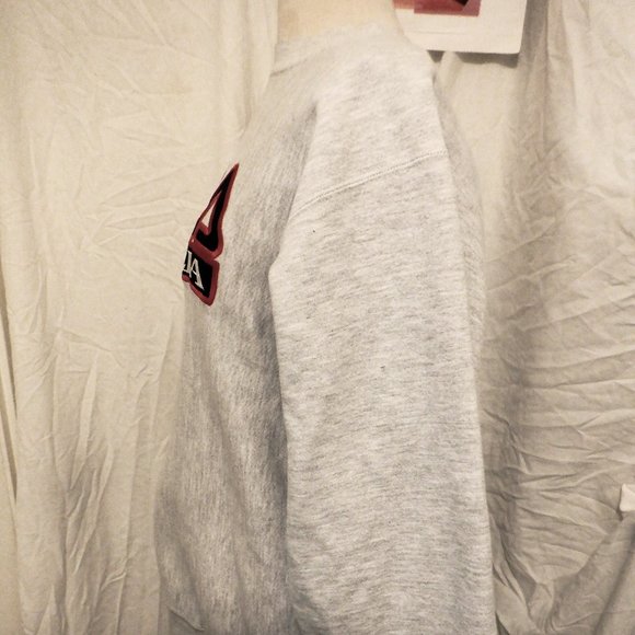FILA Italia Off Gray Sweatshirt Size Large - Picture 6 of 7